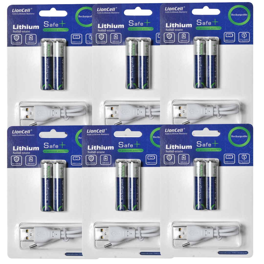 Type-C Rechargeable Cells