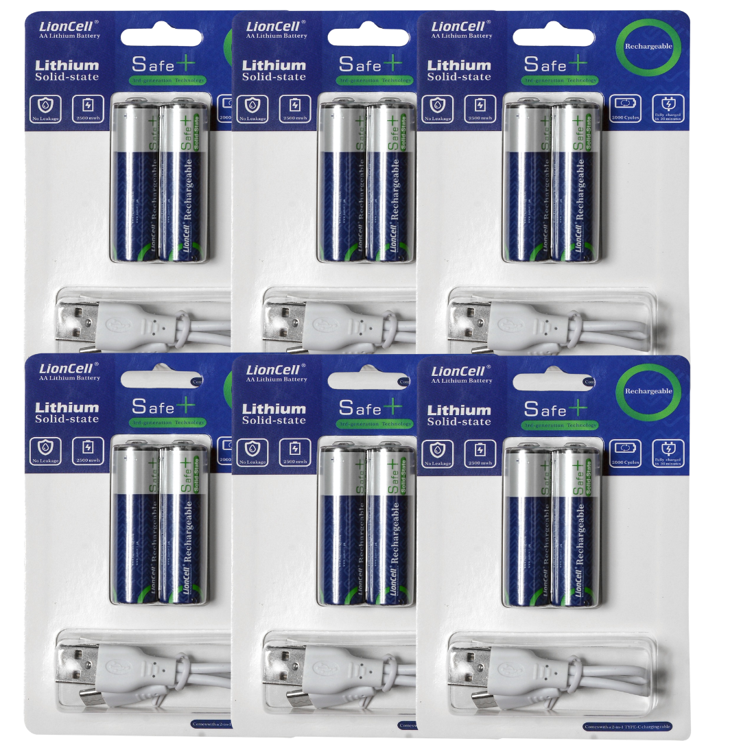 Type-C Rechargeable Cells